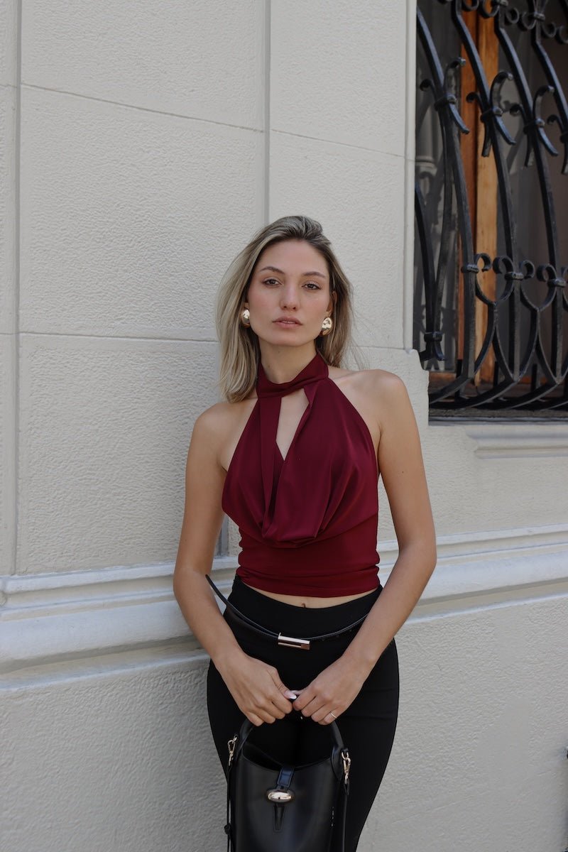 BELINDA TOP BURDEO TOPS - Tienda Siete Mares