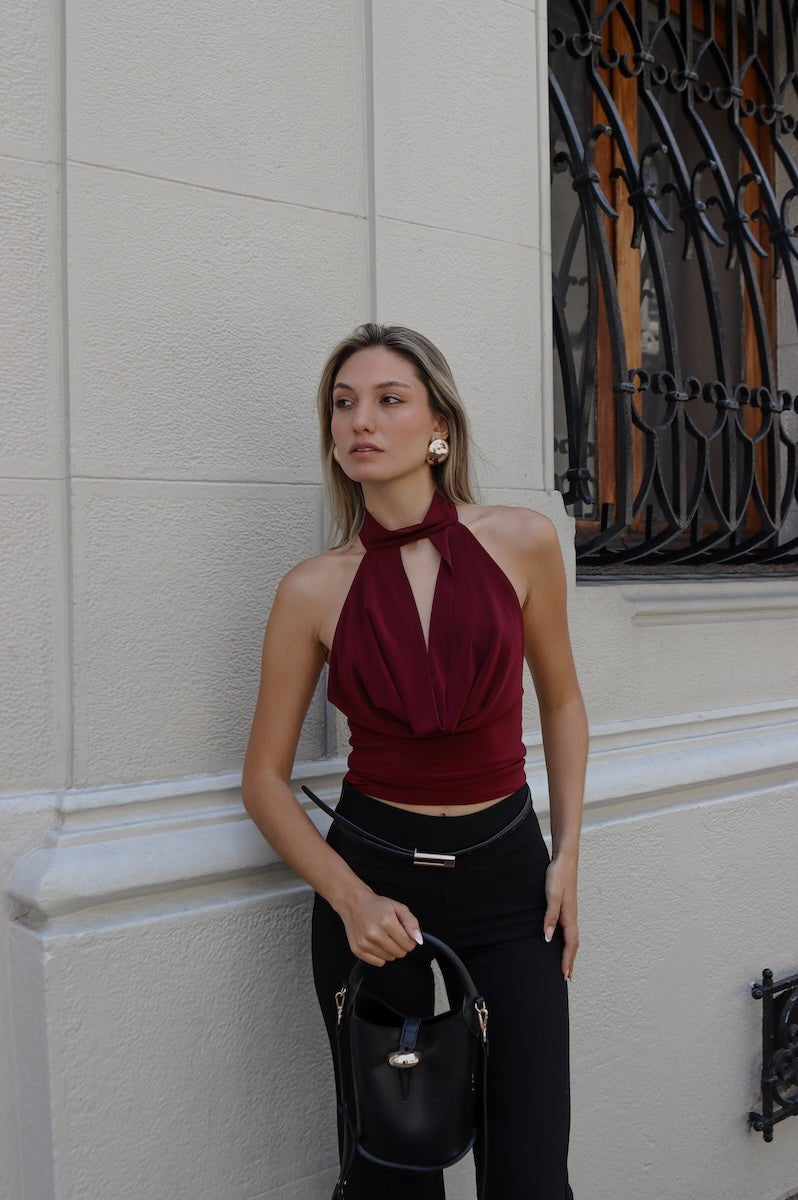 BELINDA TOP BURDEO TOPS - Tienda Siete Mares