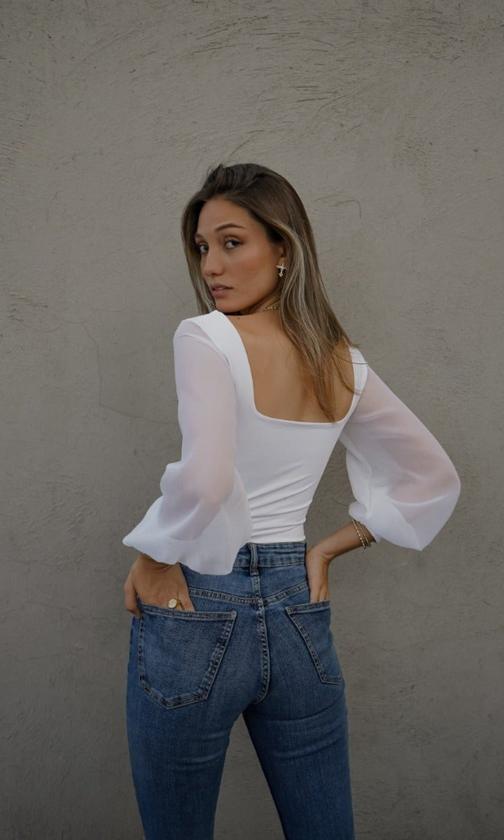 CLOE BODY BLANCO BODIES - Tienda Siete Mares