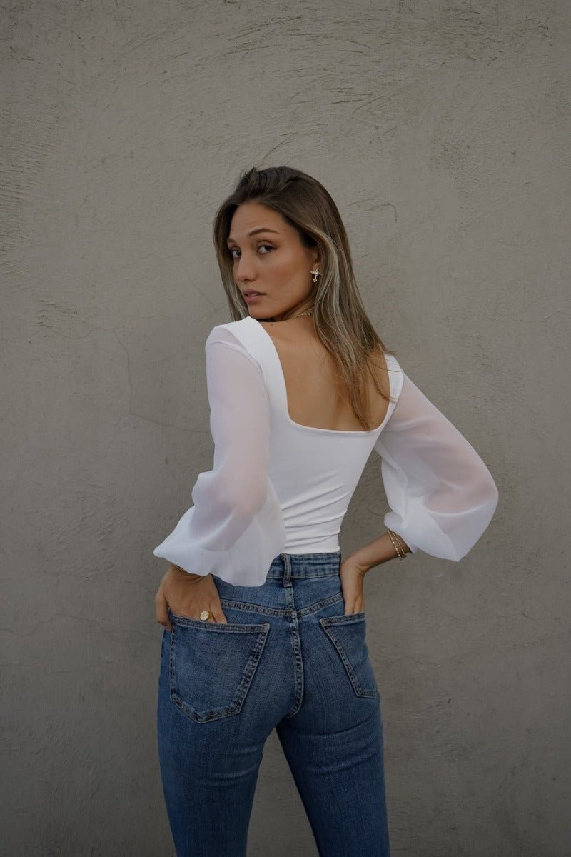 CLOE BODY BLANCO BODIES - Tienda Siete Mares