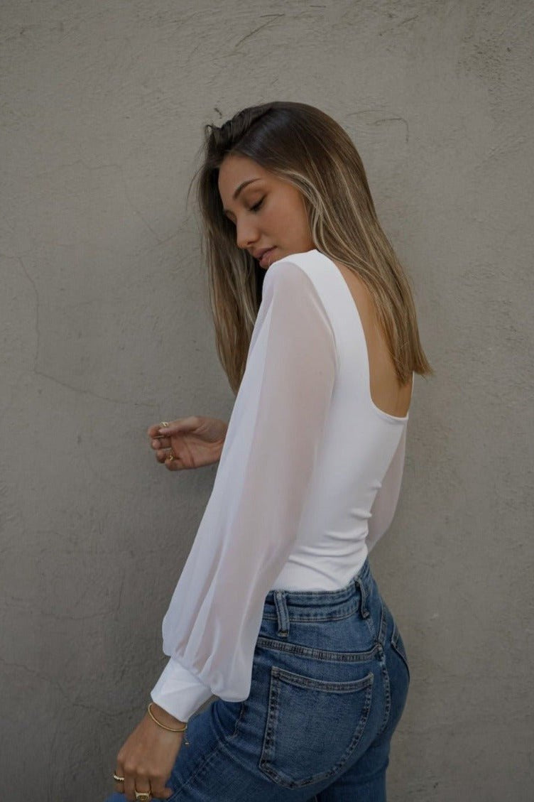 CLOE BODY BLANCO BODIES - Tienda Siete Mares