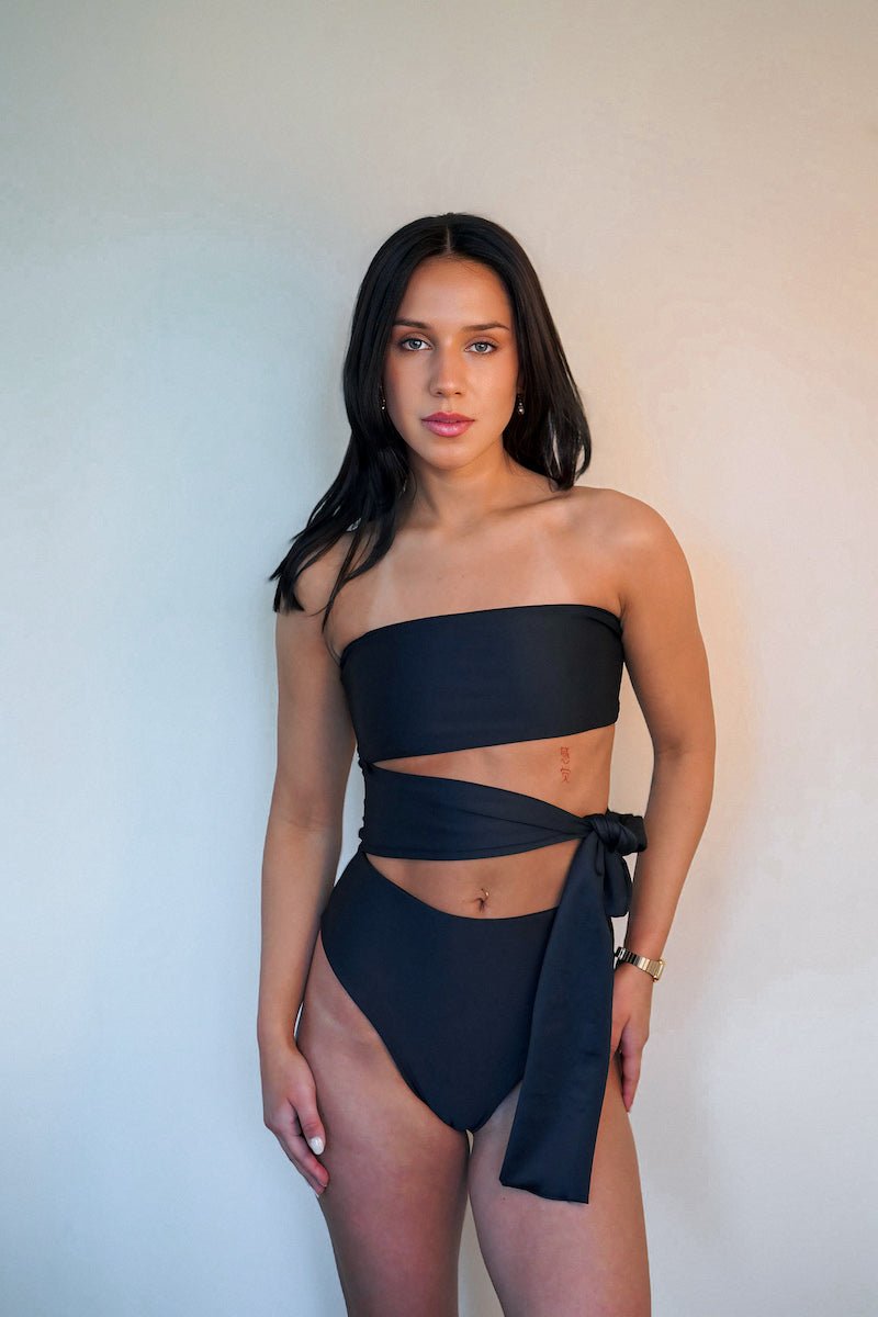 FLORENCIA TRAJE DE BAÑO NEGRO TRAJES DE BAÑO - Tienda Siete Mares