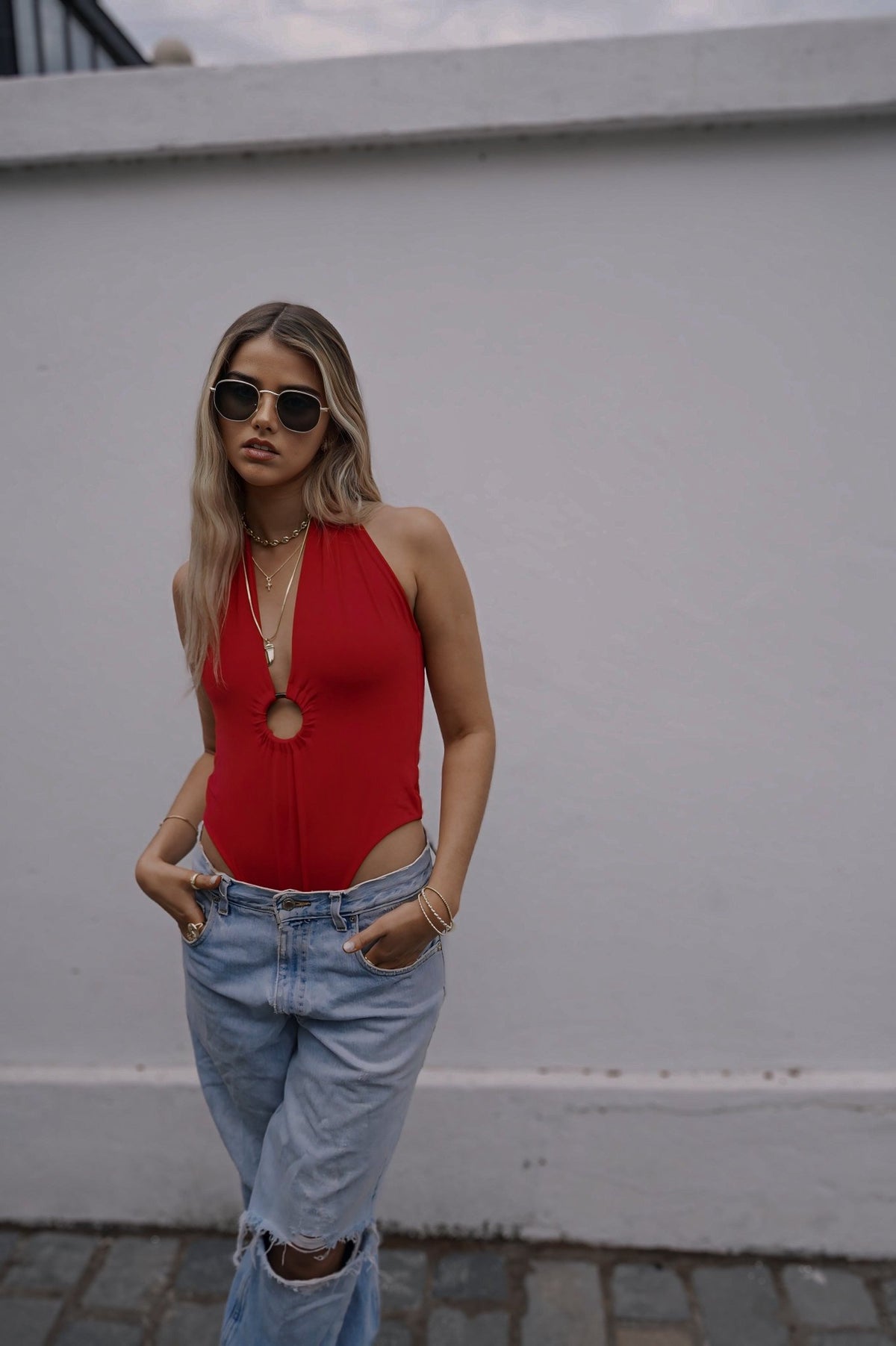 GLORIA BODY ROJO BODIES - Tienda Siete Mares