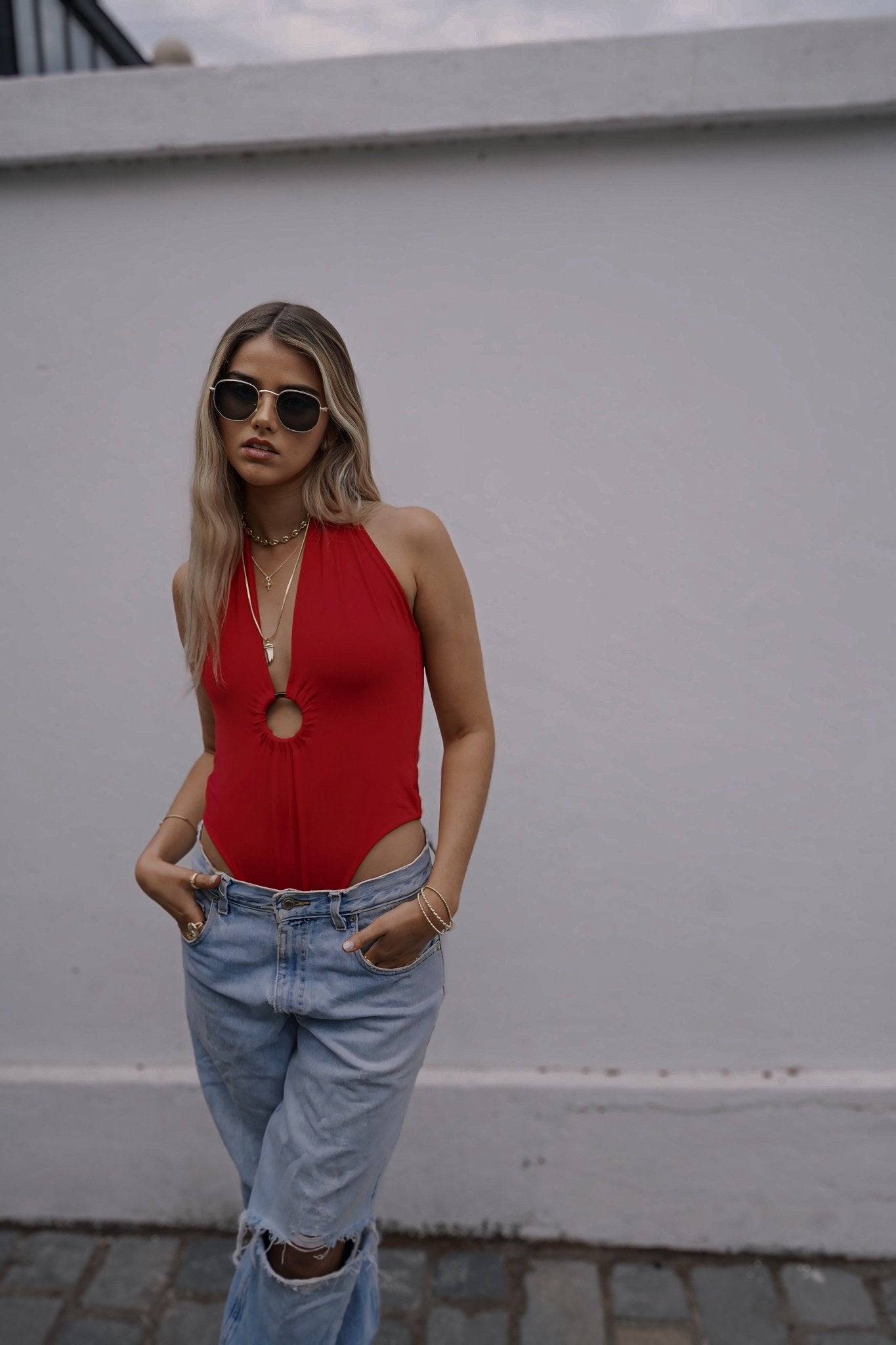 GLORIA BODY ROJO BODIES - Tienda Siete Mares