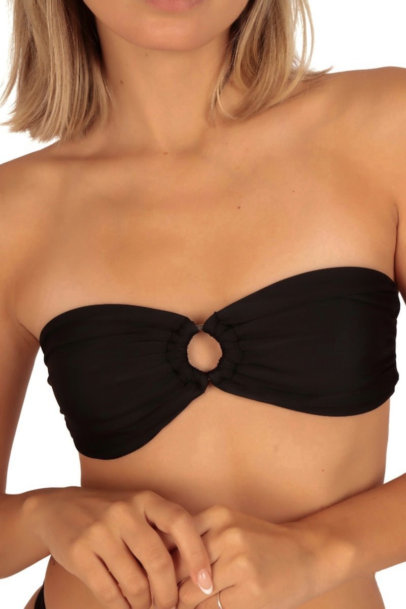 GRACIA BIKINI TOP NEGRO BIKINIS - Tienda Siete Mares