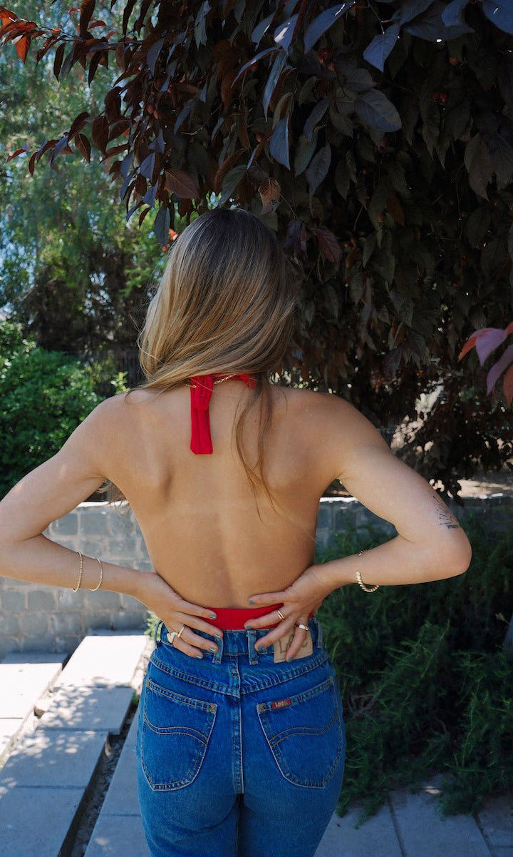 GRETTA BODY ROJO BODIES - Tienda Siete Mares