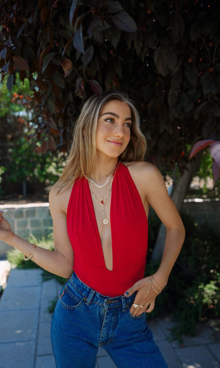 GRETTA BODY ROJO BODIES - Tienda Siete Mares