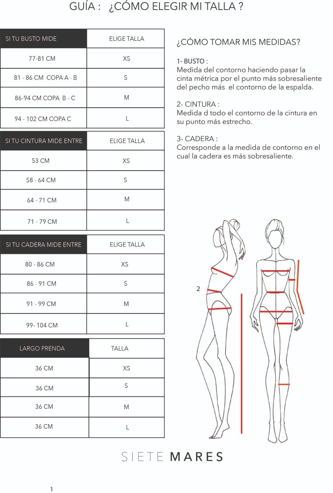 ISABELLA TOP ROJO TOPS - Tienda Siete Mares