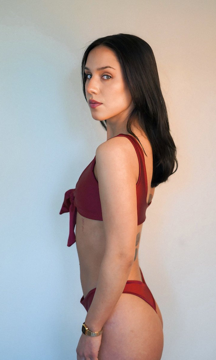 LAIA BIKINI BOTTOM BURDEO BIKINIS - Tienda Siete Mares