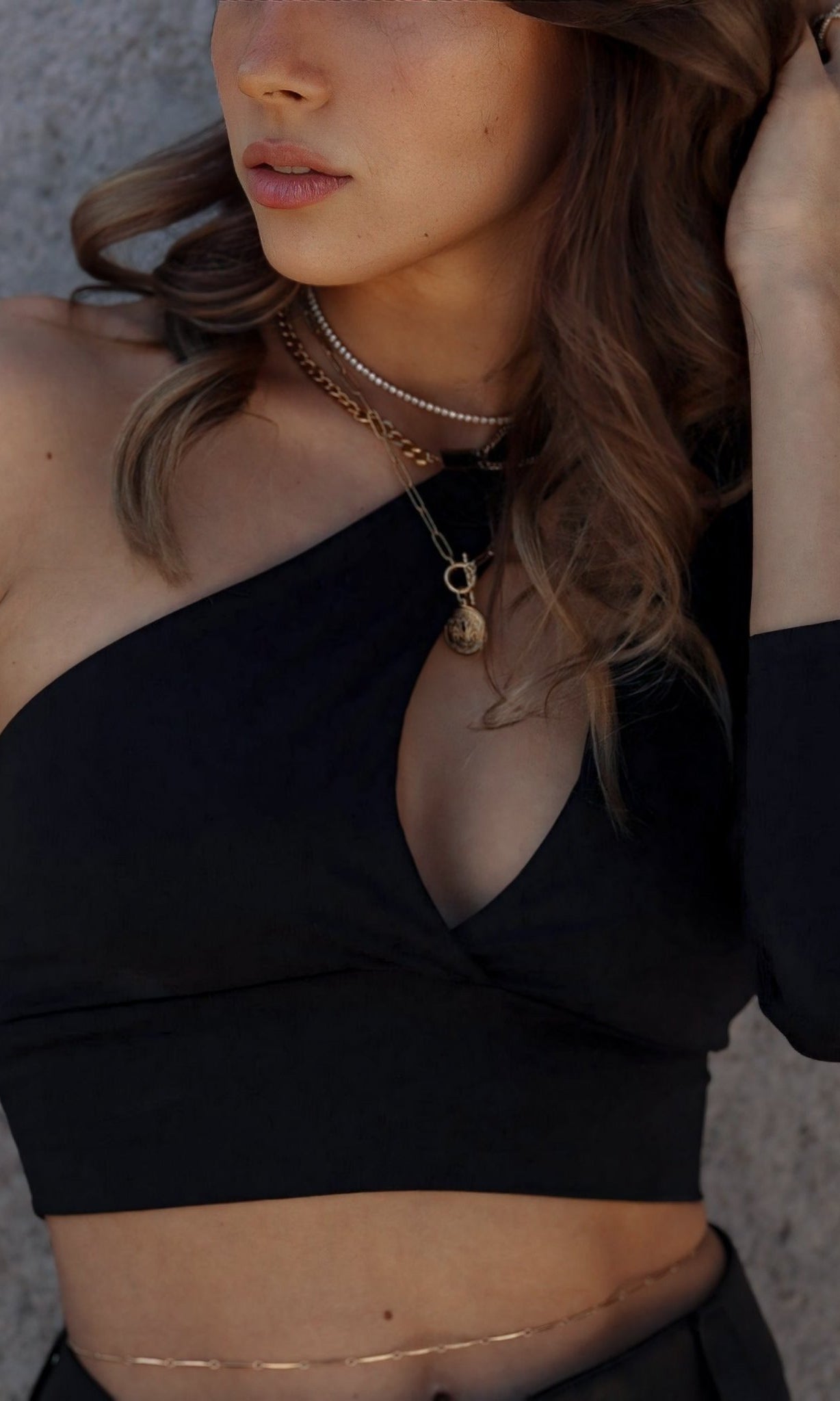 LIPA TOP NEGRO TOPS - Tienda Siete Mares