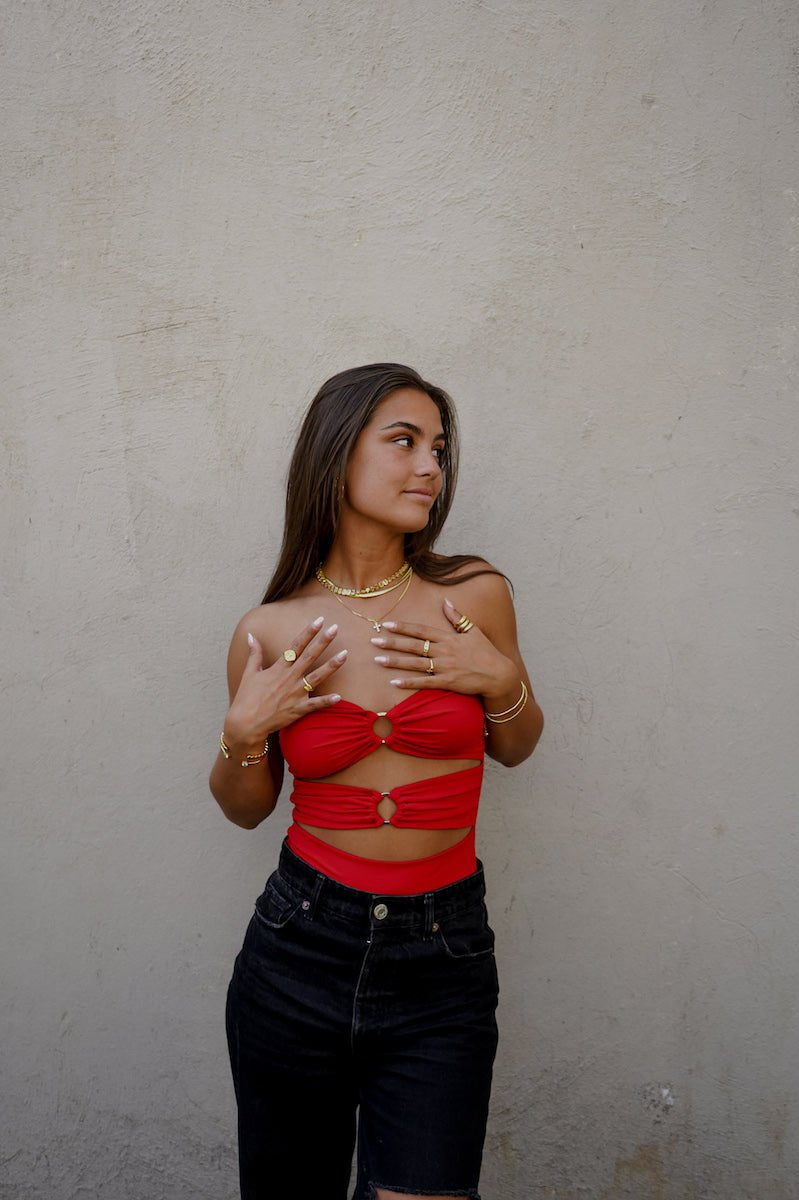 LUCIANA BODY ROJO BODIES - Tienda Siete Mares