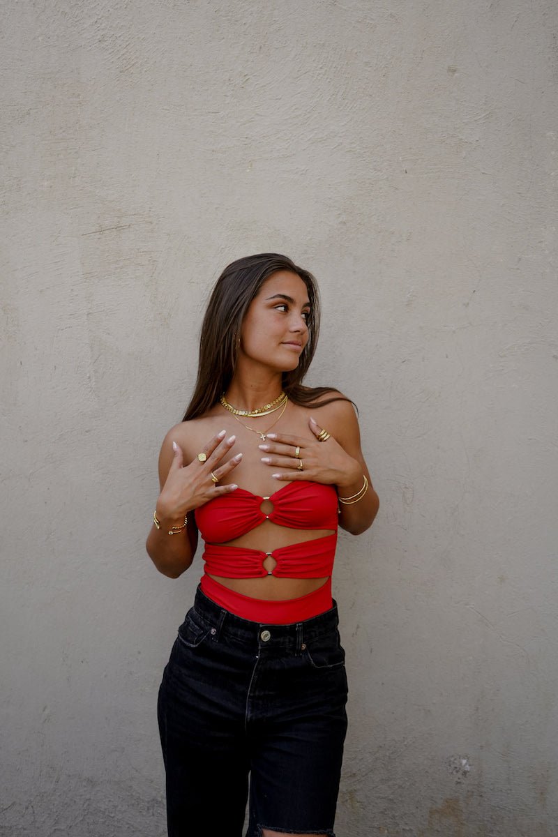 LUCIANA BODY ROJO BODIES - Tienda Siete Mares