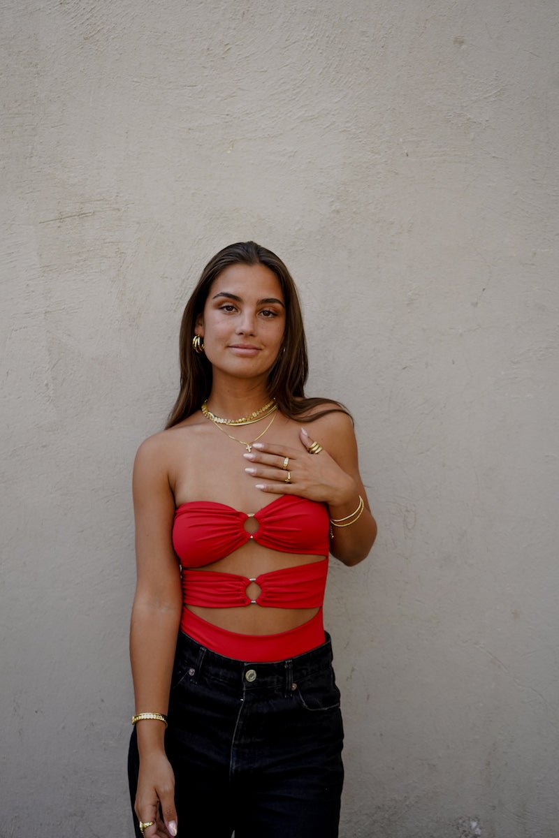 LUCIANA BODY ROJO BODIES - Tienda Siete Mares