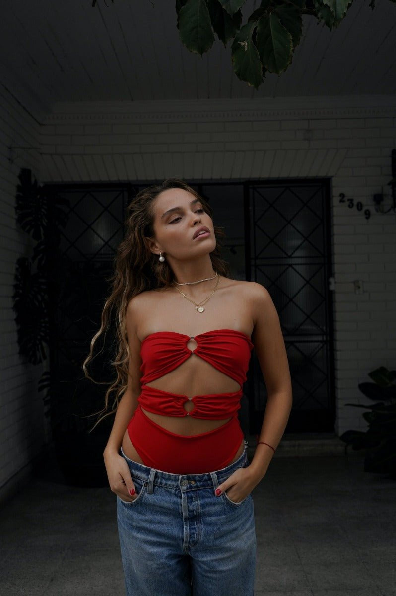 LUCIANA BODY ROJO BODIES - Tienda Siete Mares