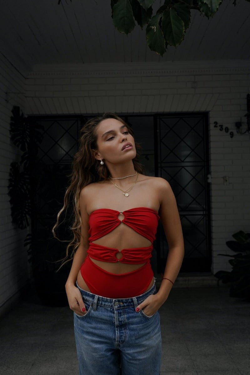 LUCIANA BODY ROJO BODIES - Tienda Siete Mares