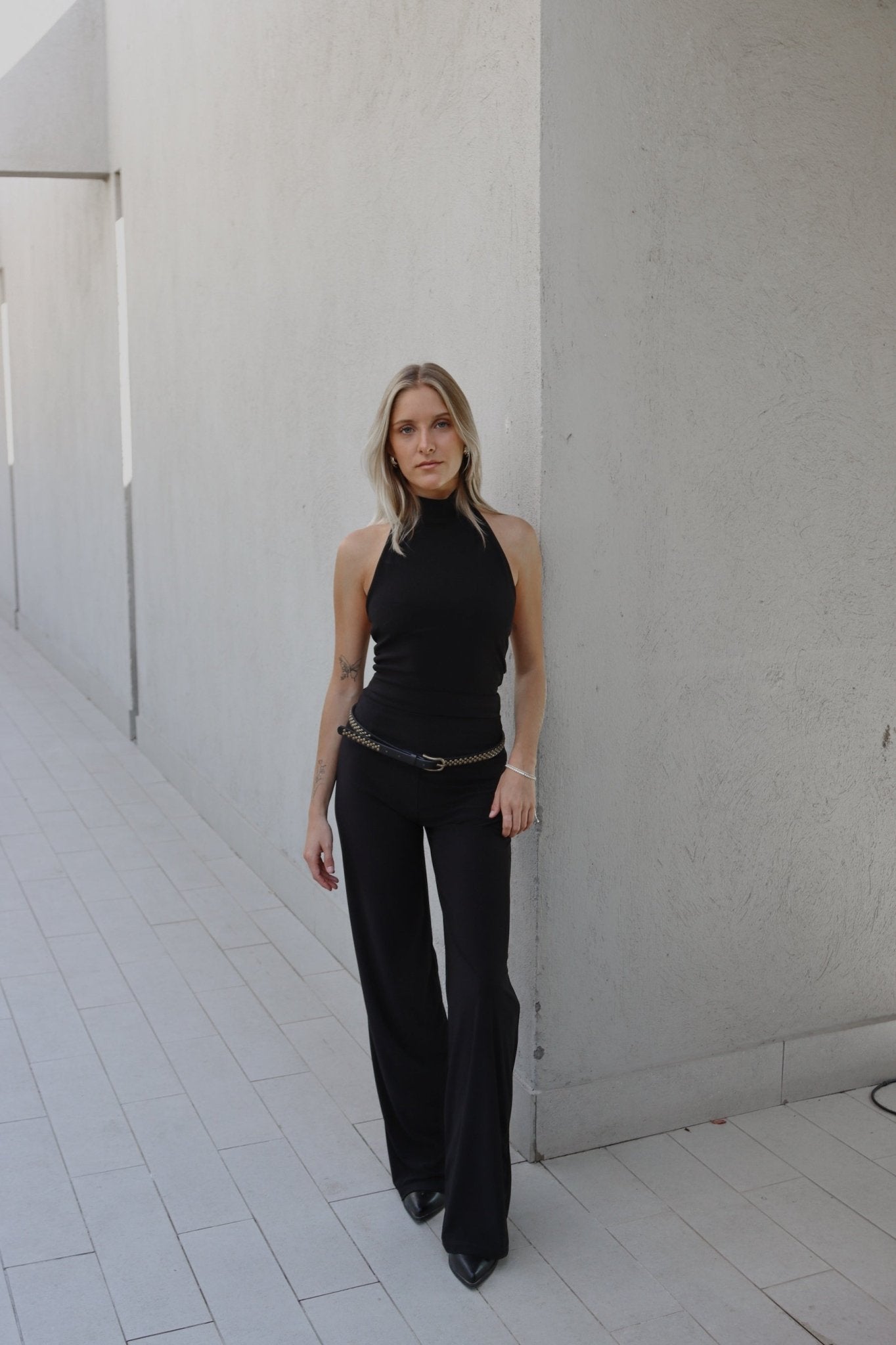 MARIANA TOP NEGRO TOPS - Tienda Siete Mares