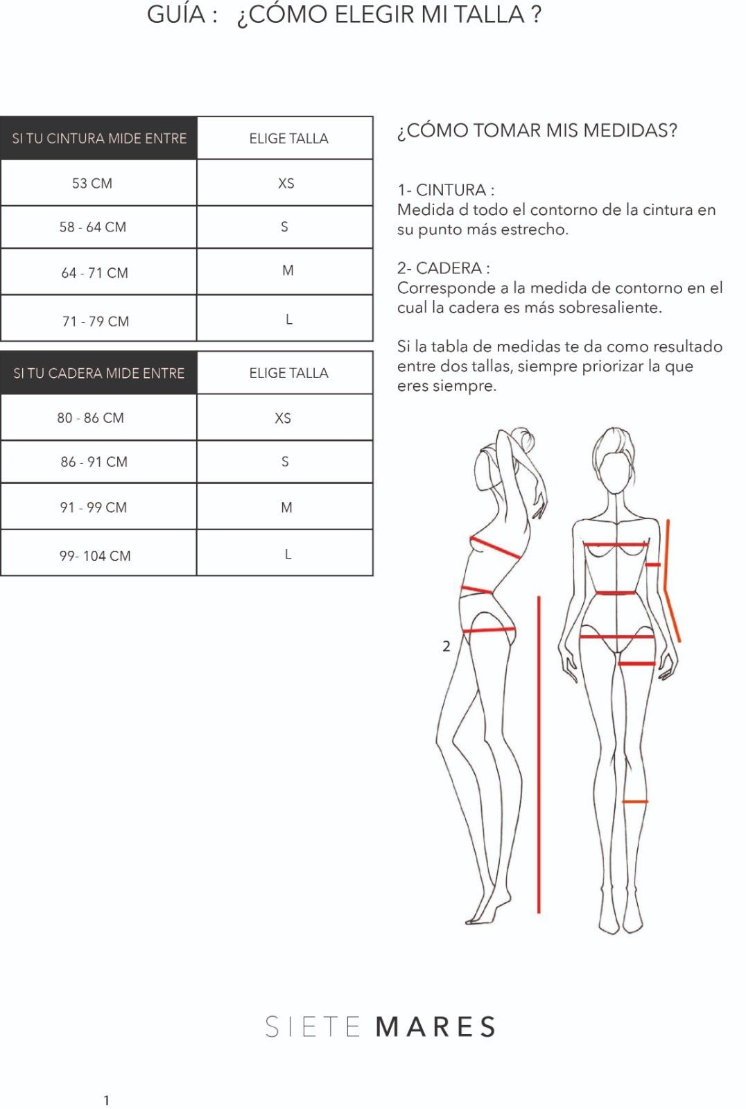 MAYA BIKINI BOTTOM NARANJO BIKINIS - Tienda Siete Mares