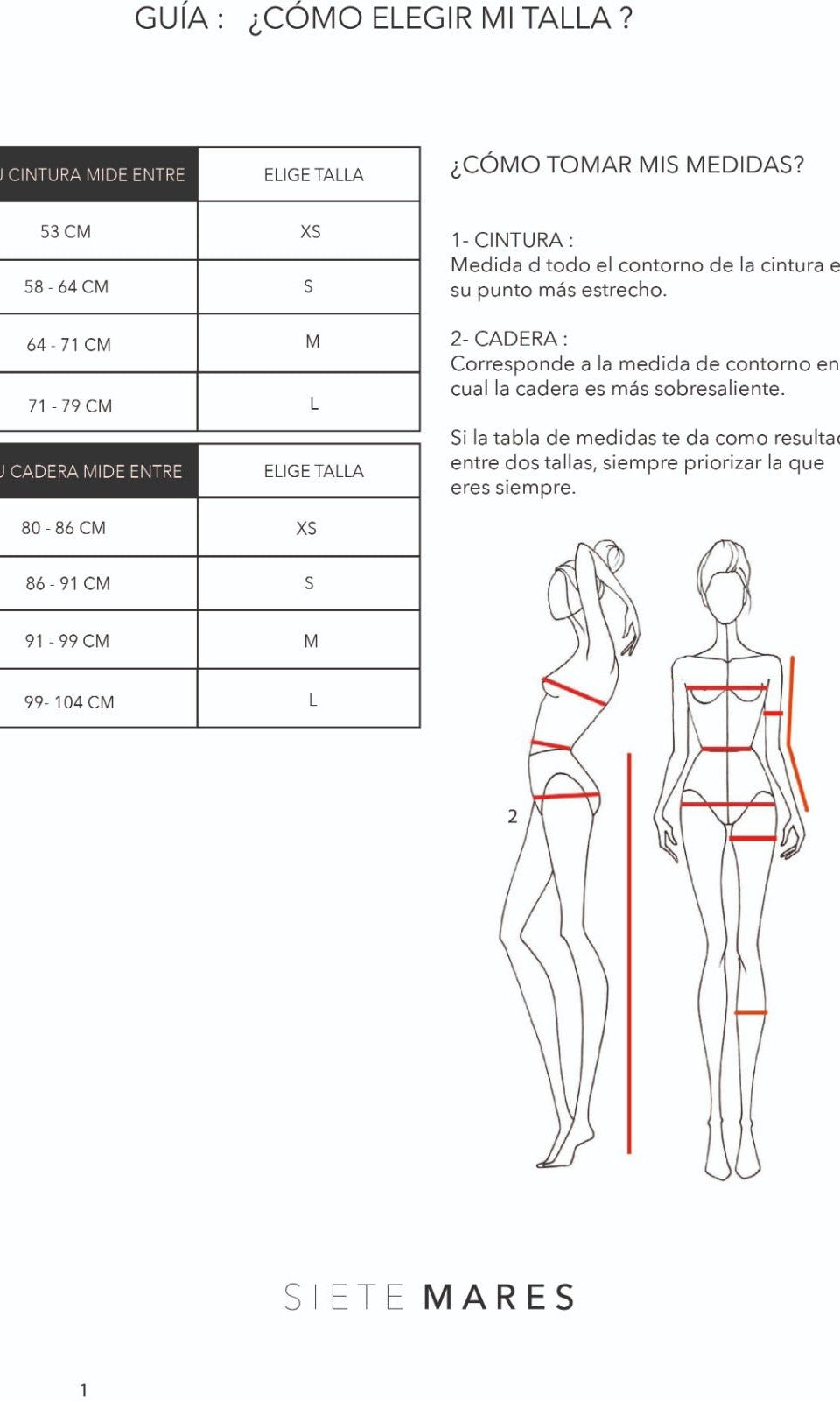 MAYA BIKINI BOTTOM NEGRO BIKINIS - Tienda Siete Mares