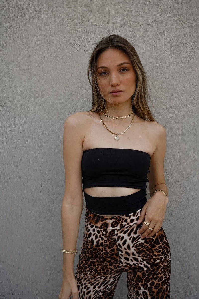 PARIS TOP NEGRO TOPS - Tienda Siete Mares