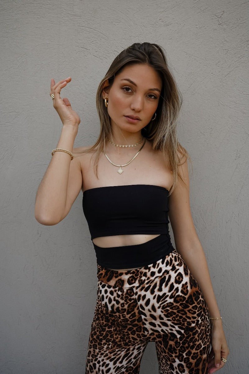 PARIS TOP NEGRO TOPS - Tienda Siete Mares