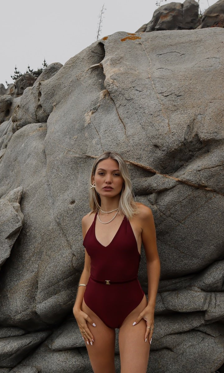 ROMANA TRAJE DE BAÑO BURDEO TRAJES DE BAÑO - Tienda Siete Mares