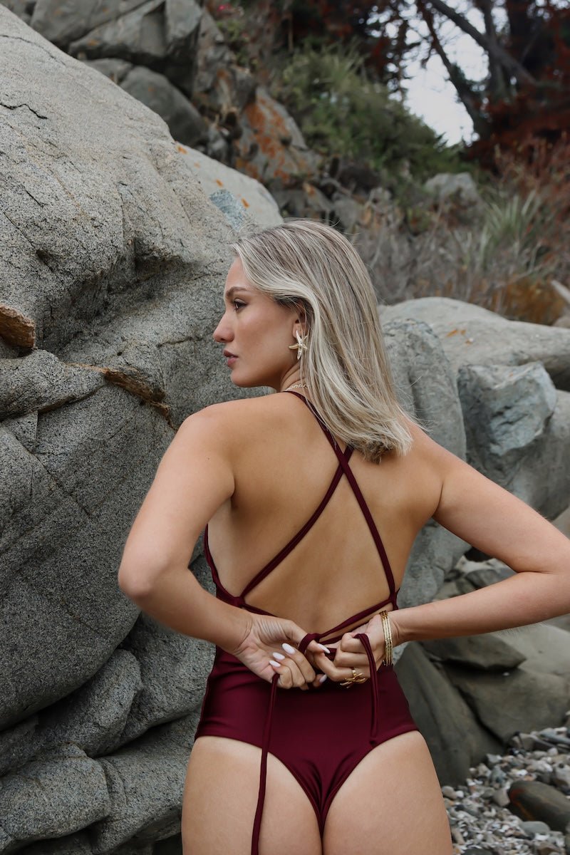 ROMANA TRAJE DE BAÑO BURDEO TRAJES DE BAÑO - Tienda Siete Mares