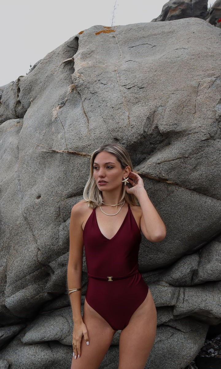 ROMANA TRAJE DE BAÑO BURDEO TRAJES DE BAÑO - Tienda Siete Mares