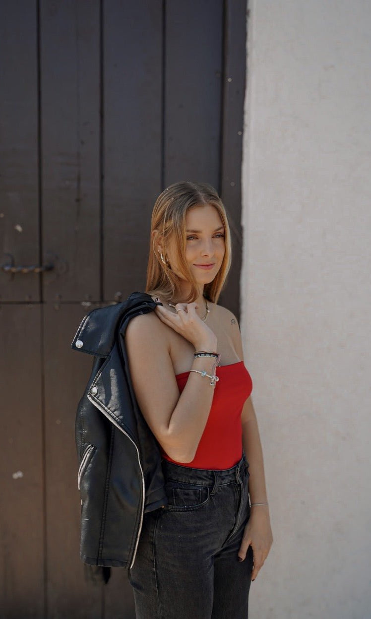 STRAP BODY ROJO BODIES - Tienda Siete Mares