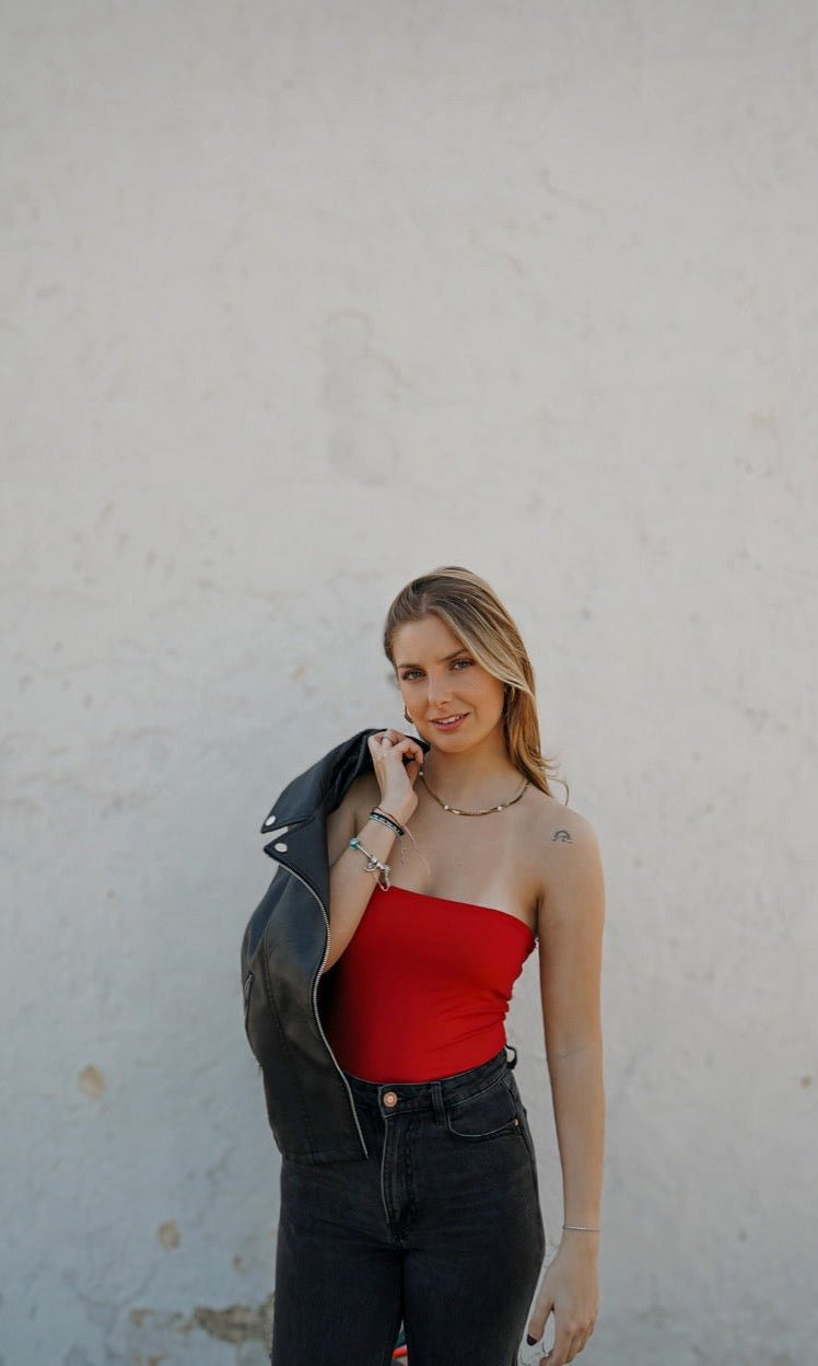 STRAP BODY ROJO BODIES - Tienda Siete Mares