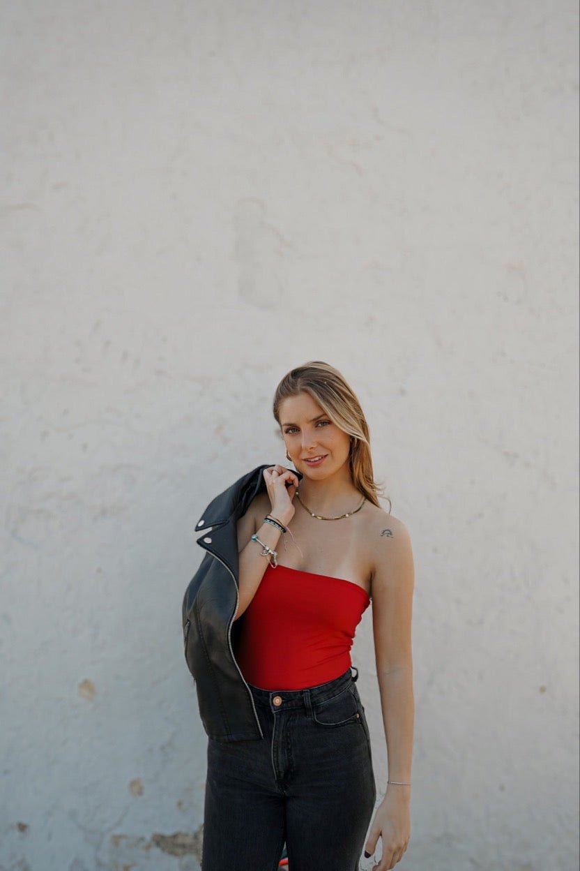 STRAP BODY ROJO BODIES - Tienda Siete Mares