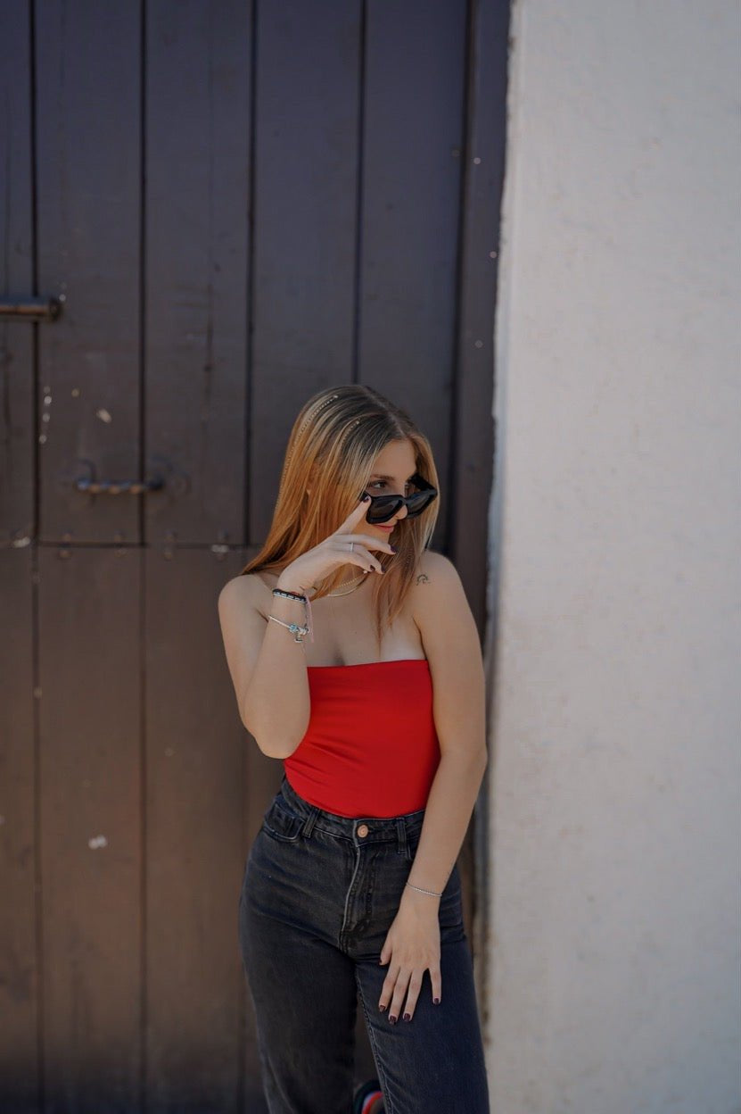 STRAP BODY ROJO BODIES - Tienda Siete Mares