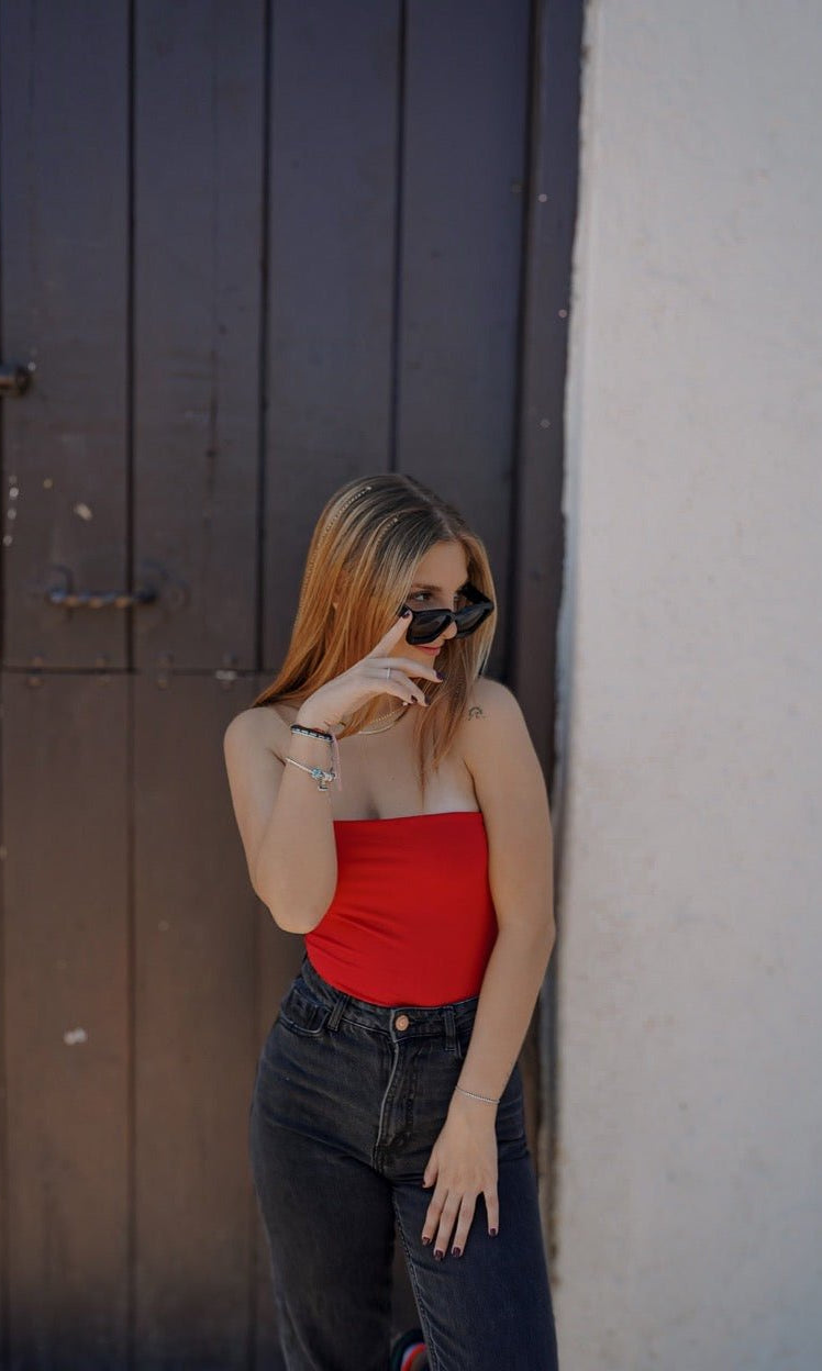 STRAP BODY ROJO BODIES - Tienda Siete Mares