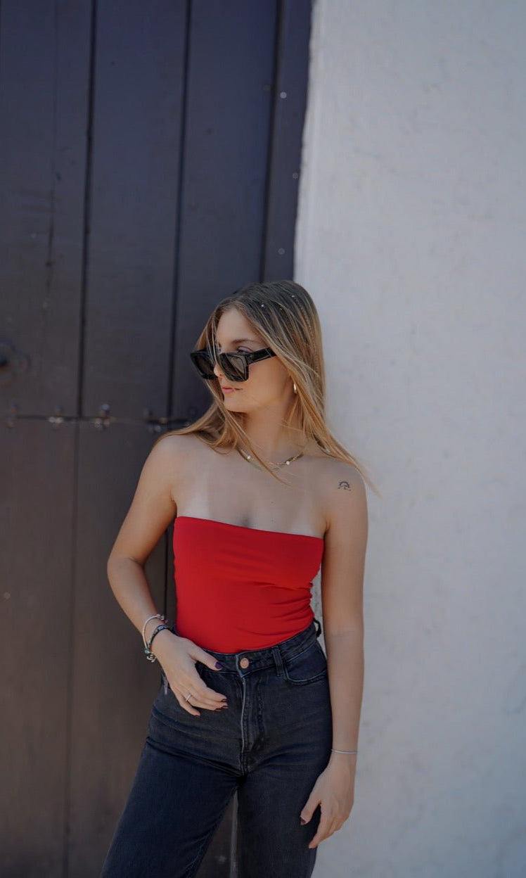 STRAP BODY ROJO BODIES - Tienda Siete Mares