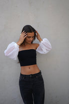 AMINA TOP BLANCO TOPS - Tienda Siete Mares