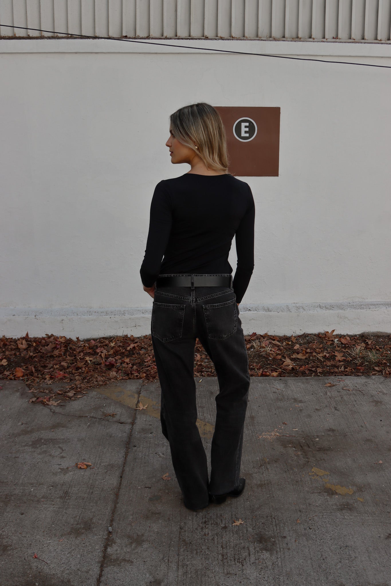ANNE BASIC TOP NEGRO TOPS - Tienda Siete Mares