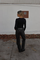 ANNE BASIC TOP NEGRO TOPS - Tienda Siete Mares