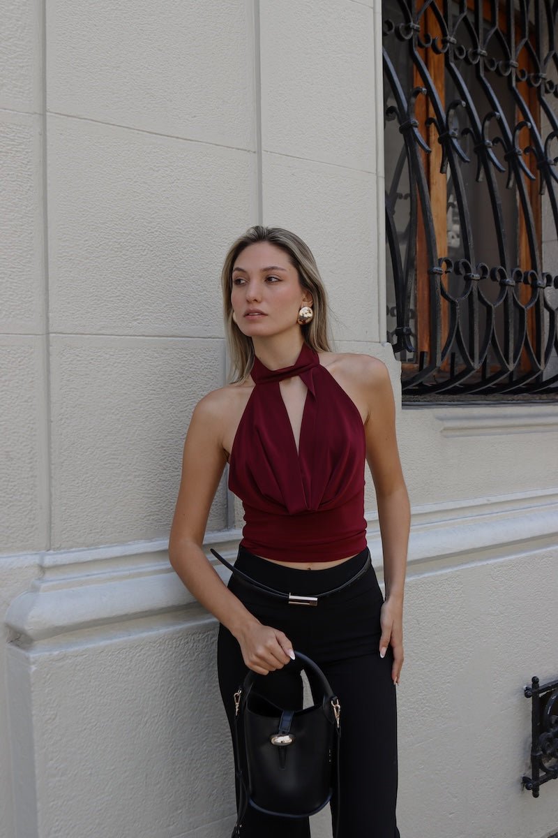 BELINDA TOP BURDEO TOPS - Tienda Siete Mares