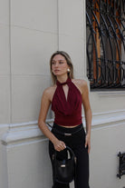 BELINDA TOP BURDEO TOPS - Tienda Siete Mares