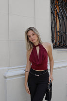 BELINDA TOP BURDEO TOPS - Tienda Siete Mares