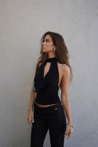 BELINDA TOP NEGRO TOPS - Tienda Siete Mares
