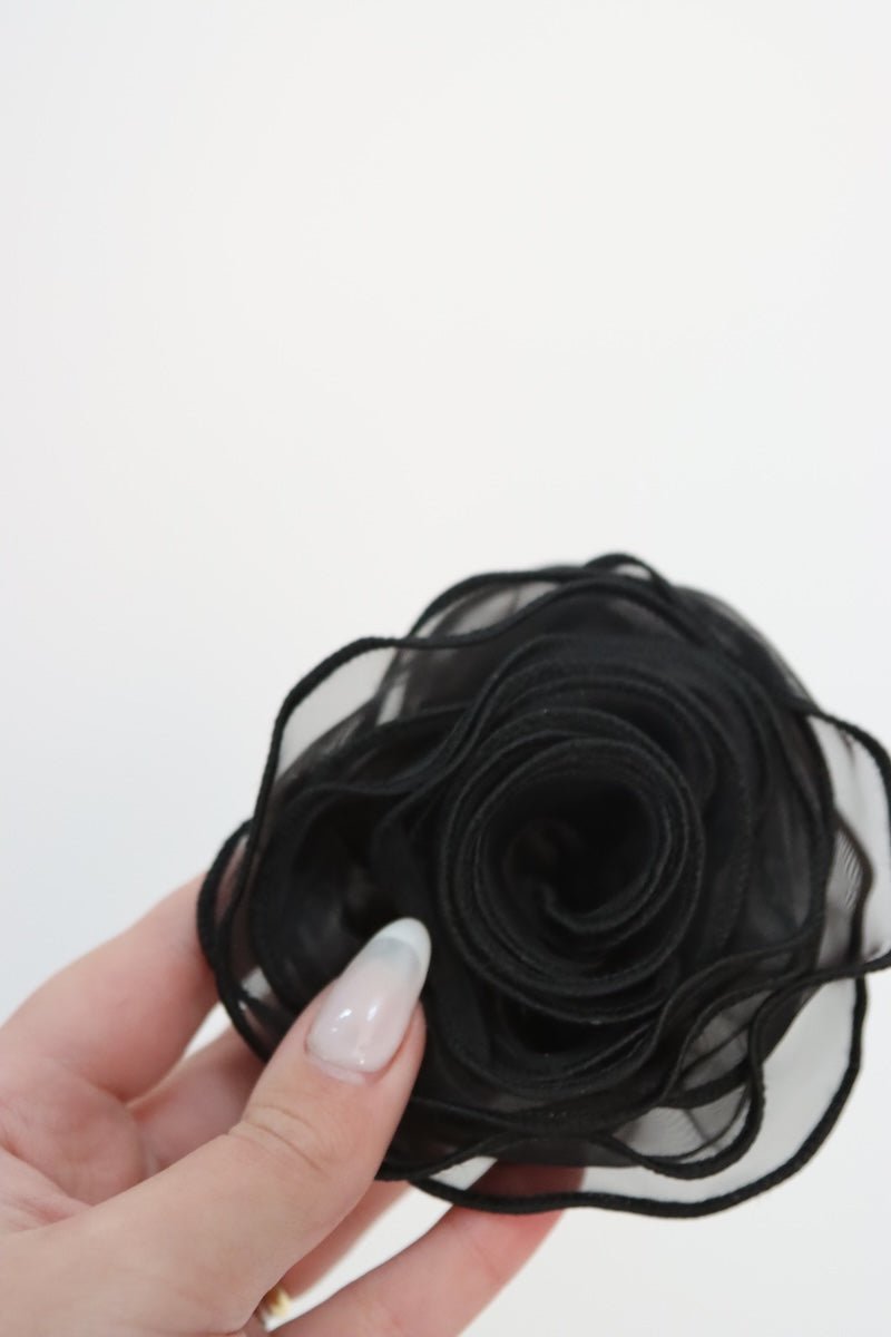 BROCHE ROSA NEGRO - Tienda Siete Mares