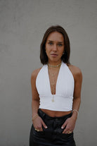 COSS TOP BLANCO TOPS - Tienda Siete Mares