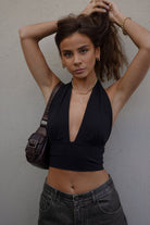 COSS TOP NEGRO TOPS - Tienda Siete Mares