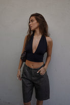 COSS TOP NEGRO TOPS - Tienda Siete Mares