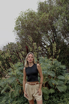 DIANA TOP NEGRO TOPS - Tienda Siete Mares