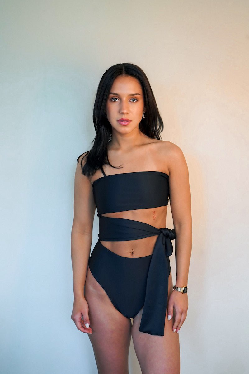 FLORENCIA TRAJE DE BAÑO NEGRO TRAJES DE BAÑO - Tienda Siete Mares