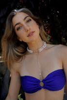 GRACIA BIKINI TOP AZUL ELECTRICO BIKINIS - Tienda Siete Mares