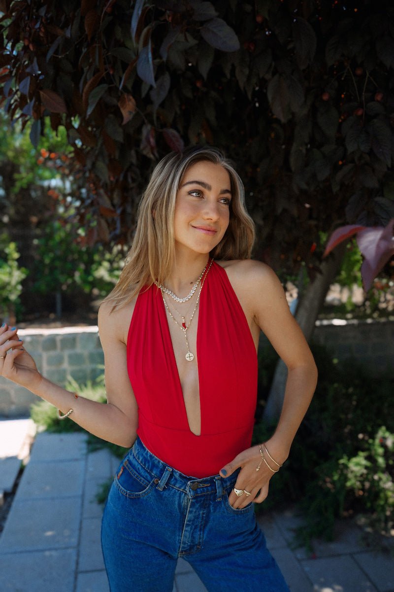 GRETTA BODY ROJO BODIES - Tienda Siete Mares