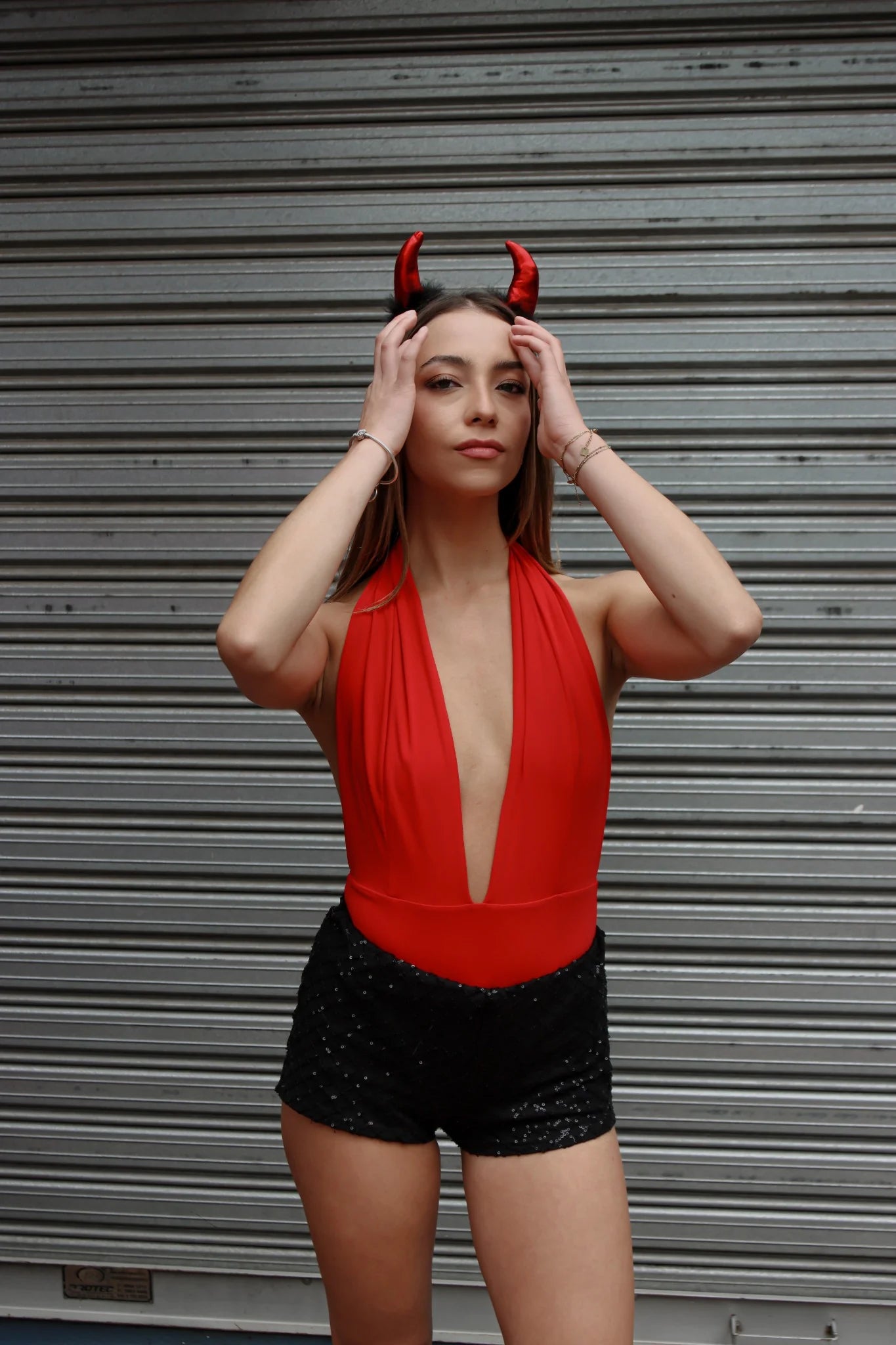 GRETTA BODY ROJO - HALLOWEEN EDIT BODIES - Tienda Siete Mares