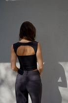 ISABELLA TOP NEGRO TOPS - Tienda Siete Mares